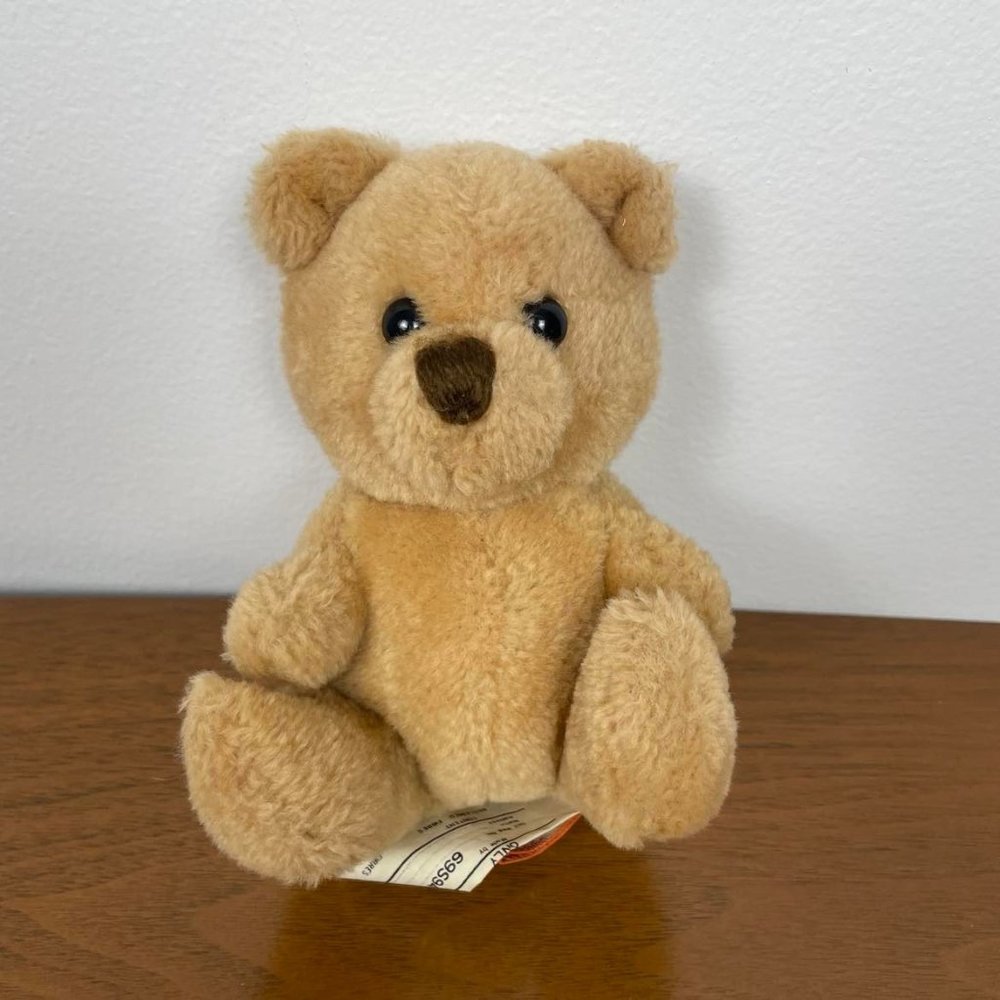 Small Vintage Dakin 1982 Stuffed Bear